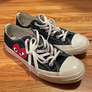 Comme des garçons low top converse